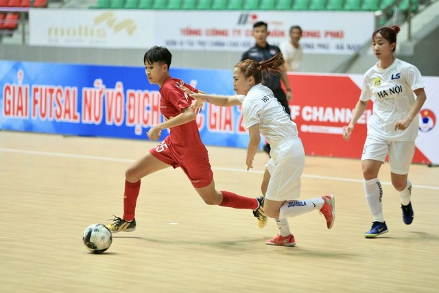 Bốn đội bóng dự giải Futsal nữ Vô địch Quốc gia 2024 - Ảnh 1.