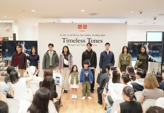 UNIQLO giới thiệu bộ sưu tập LifeWear Thu/Đông 2024 với tên gọi Phong cách vượt thời gian - Ảnh 1.