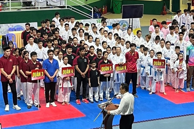 Sở VHTT TP.HCM phản hồi việc &quot;nhường huy chương&quot; tại Giải Karate năng khiếu trẻ TP.HCM 2024 - Ảnh 1.