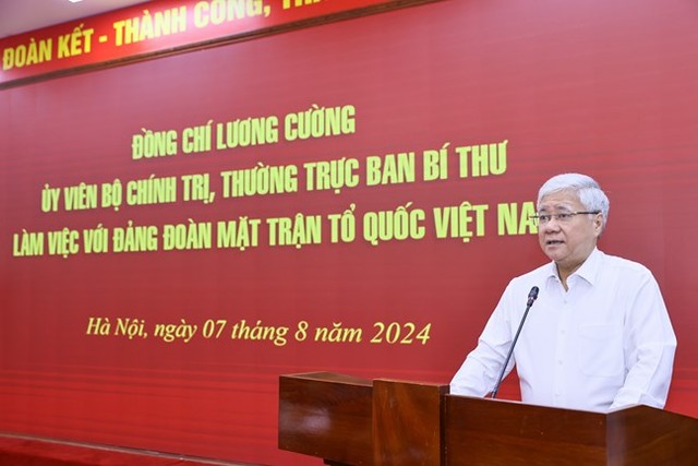 Thường trực Ban Bí thư Lương Cường: Chú trọng công tác nhân sự Đại hội lần thứ XIV của Đảng - Ảnh 2.