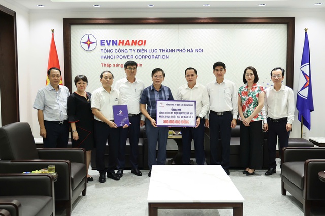 EVNCPC chung tay khắc phục hậu quả bão số 3: Hỗ trợ 2,5 tỷ đồng cho EVNNPC, EVNHANOI và EVNNPT - Ảnh 3.