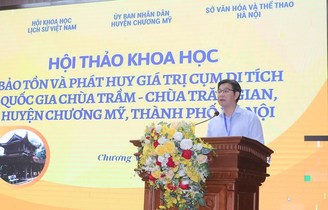 Hà Nội: Bảo tồn và phát huy giá trị cụm di tích quốc gia chùa Trầm, chùa Trăm Gian - Ảnh 3.