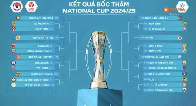 Thể thức thi đấu giải bóng đá cúp quốc gia và hạng nhất quốc gia 2024/25: Đội vô địch nhận 2 tỷ đồng - Ảnh 2.