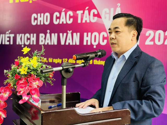 Khai mạc trại sáng tác kịch bản văn học năm 2024 - Ảnh 1.