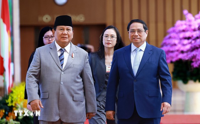 Những hoạt động của Tổng thống Indonesia Prabowo Subianto tại Việt Nam - Ảnh 3.