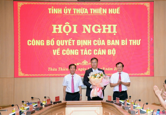 Ông Phạm Đức Tiến được chỉ định giữ chức vụ Phó Bí thư Tỉnh ủy Thừa Thiên Huế - Ảnh 2.