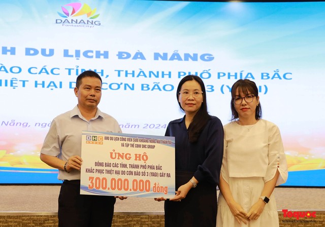 Ngành du lịch Đà Nẵng ủng hộ đồng bào các tỉnh, thành phía Bắc khắc phục thiệt hại do cơn bão số 3  - Ảnh 6.