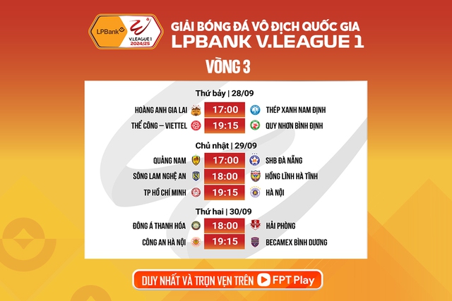 Những cuộc đối đầu đáng chú ý tại vòng 3 LPBank V.League 1-2024/25 - Ảnh 4.