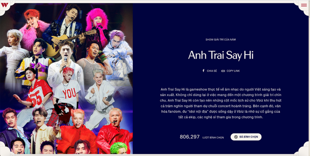 “Đến WeChoice Awards 2024 vì các Anh Trai nhưng ở lại vì tất cả nhân vật truyền cảm hứng” - Ảnh 2.