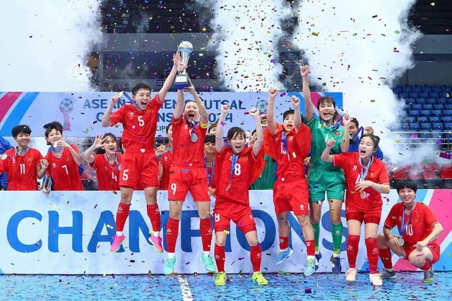 Đội tuyển Futsal nữ Việt Nam lọt vào Top 10 thế giới - Ảnh 1.