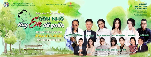 Đêm nhạc &quot;Em còn nhớ hay em đã quên&quot; tưởng nhớ 24 năm ngày mất của nhạc sỹ Trịnh Công Sơn - Ảnh 1.