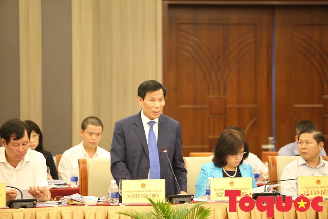 Bộ trưởng Nguyễn Ngọc Thiện dự Phiên họp toàn thể lần thứ 11 Uỷ ban Về các vấn đề Xã hội của Quốc hội - Ảnh 3.