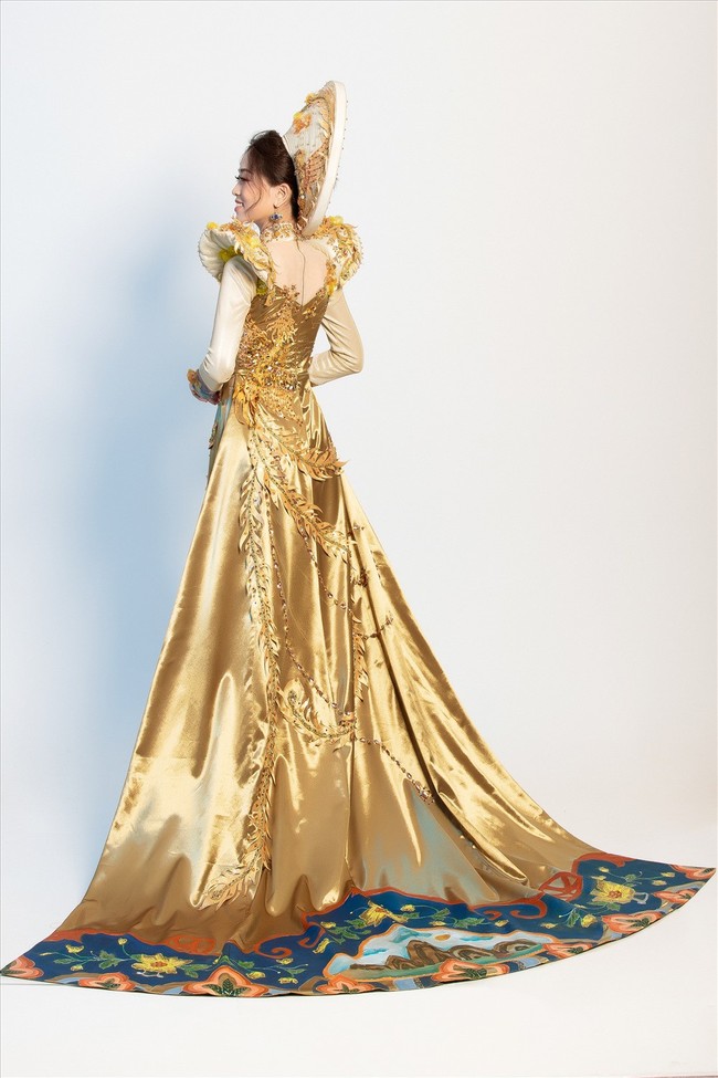 Ngắm trang phục dân tộc đẹp xuất sắc của Á hậu Phương Nga tại Miss Grand International - Ảnh 2.
