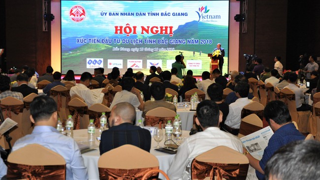 Hội nghị xúc tiến đầu tư du lịch tỉnh Bắc Giang năm 2018 - Ảnh 1.