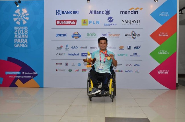 Đoàn thể thao người khuyết tật Việt Nam giành 1 HCV, 1 HCĐ trong ngày thi đấu đầu tiên - Ảnh 1.