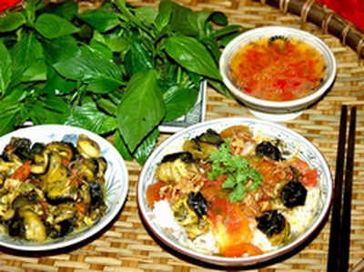 Bún ốc dù ăn vào thời tiết nào thì vẫn khiến người thưởng thức có được cảm giác nhẹ nhàng, thanh mát..