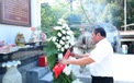 Bộ trưởng Nguyễn Văn Hùng dâng hương tại Khu Di tích Ngã ba Đồng Lộc, thăm di tích quốc gia đặc biệt Khu lưu niệm Đại Thi hào Nguyễn Du