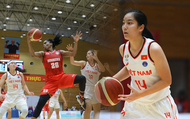 Kiên cường và không bỏ cuộc, đội tuyển bóng rổ nữ Việt Nam ghi điểm trong lòng NHM