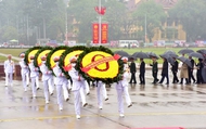 Kỷ niệm 93 năm Ngày thành lập Đảng: Lãnh đạo Đảng, Nhà nước vào Lăng viếng Chủ tịch Hồ Chí Minh