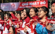 Hà Nội: Hàng ngàn bạn trẻ tham gia hiến máu cứu người tại Chủ Nhật Đỏ năm 2025