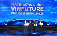 Giải thưởng Vinfuture 2024 vinh danh 4 công trình khoa học "bứt phá kiên cường"