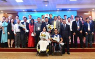 Ông Huỳnh Vĩnh Ái tái đắc cử Chủ tịch Ủy ban Paralympic Việt Nam