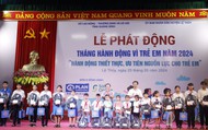 Hành động thiết thực, ưu tiên nguồn lực cho trẻ em