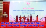 Ủy ban Olympic Việt Nam xác định mục tiêu quan trọng cho năm 2025