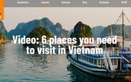 6 điểm đến hấp dẫn nhất Việt Nam do tạp chí du lịch Rough Guides (Anh) bầu chọn