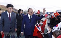 Hình ảnh hoạt động của Chủ tịch nước Nguyễn Xuân Phúc tại Hàn Quốc