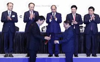 Chủ tịch nước dự Diễn đàn doanh nghiệp Việt-Hàn và chứng kiến lễ trao biên bản hợp tác giữa hai nước