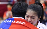 Những giọt nước mắt của người thắng, kẻ thua trong ngày khai màn Karate SEA Games 31