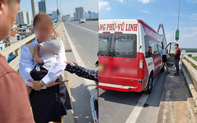 Nam tài xế gây xúc động mạnh khi kịp thời giúp đỡ 2 mẹ con trên cầu Nhật Tân: "Tôi thuyết phục mãi người phụ nữ mới đồng ý lên xe"