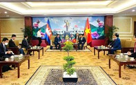 Thứ trưởng Hoàng Đạo Cương hội đàm với Quốc vụ khanh Bộ Văn hóa và Nghệ thuật Campuchia Long Ponnasirivath