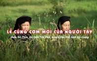Lễ cúng cơm mới của người Tày ở Hà Giang