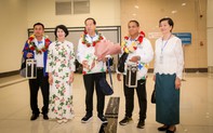 Ngọn đuốc SEA Games 32 cập bến Việt Nam