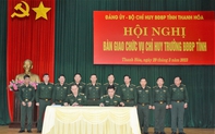 Bộ Quốc phòng bổ nhiệm 5 tân Chỉ huy trưởng, Chính ủy, Bộ Chỉ huy Quân sự tỉnh