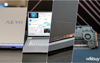 Trên tay bộ 4 laptop Gigabyte AORUS: Đa dạng về kích thước và công nghệ