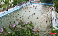 Hà Nội: Người dân chi tiền tỷ biến ao làng thành bể bơi miễn phí cho trẻ em
