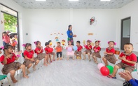 Khánh thành điểm trường xanh đặc biệt: Một phần vật liệu xây dựng được tái chế từ nhựa