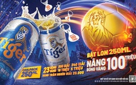 Tiger Beer chính thức công bố chương trình khuyến mại "Bật lon 250ml, nâng bóng vàng 100 triệu"