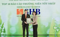 SHB: TOP 10 doanh nghiệp có Báo cáo thường niên tốt nhất ngành Tài chính