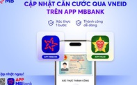 MB hỗ trợ khách hàng cập nhật căn cước qua tài khoản VNeID