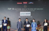 Gapowork 3 năm liền đạt Top 10 Sản phẩm - Dịch vụ Công nghệ tin dùng