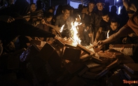 Lễ rước lửa cầu may mắn đầu năm của người dân làng An Định
