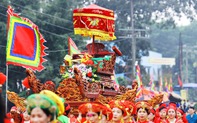 Độc đáo lễ rước nước trong Lễ hội Đền Du Yến ở Phú Thọ