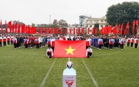 Khai mạc Giải bóng đá Thanh Niên sinh viên Việt Nam: Đại học Thuỷ Lợi thắng tưng bừng ngày ra quân