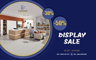 Chương trình khuyến mãi Display Sale của thương hiệu nội thất cao cấp Eleganz Furniture