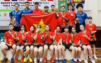 Đội tuyển Bóng bàn trẻ Việt Nam giành suất dự giải châu Á