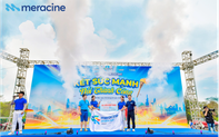 Giải chạy "Hành trình kiến tạo" của Dược phẩm Meracine gây quỹ ủng hộ trẻ em vùng cao